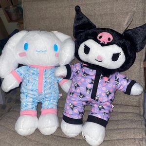 BNWT Cinnamoroll Build A Bear and Kuromi Build A Bear Bundle